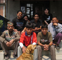 staff at the factory
